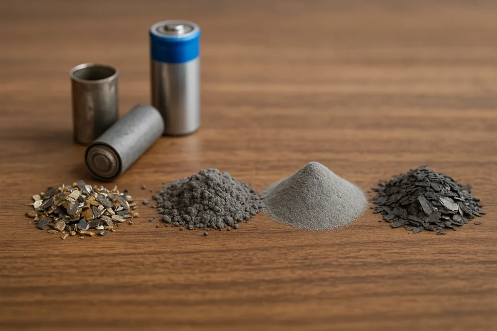 What happens to a recycled battery?