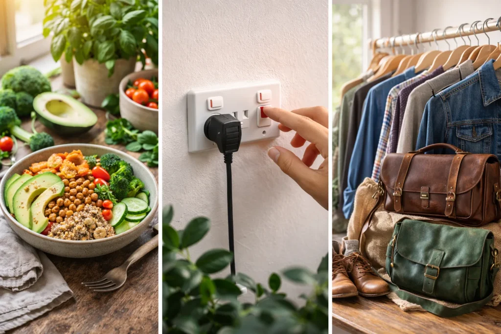 Small changes keep you environmentally friendly