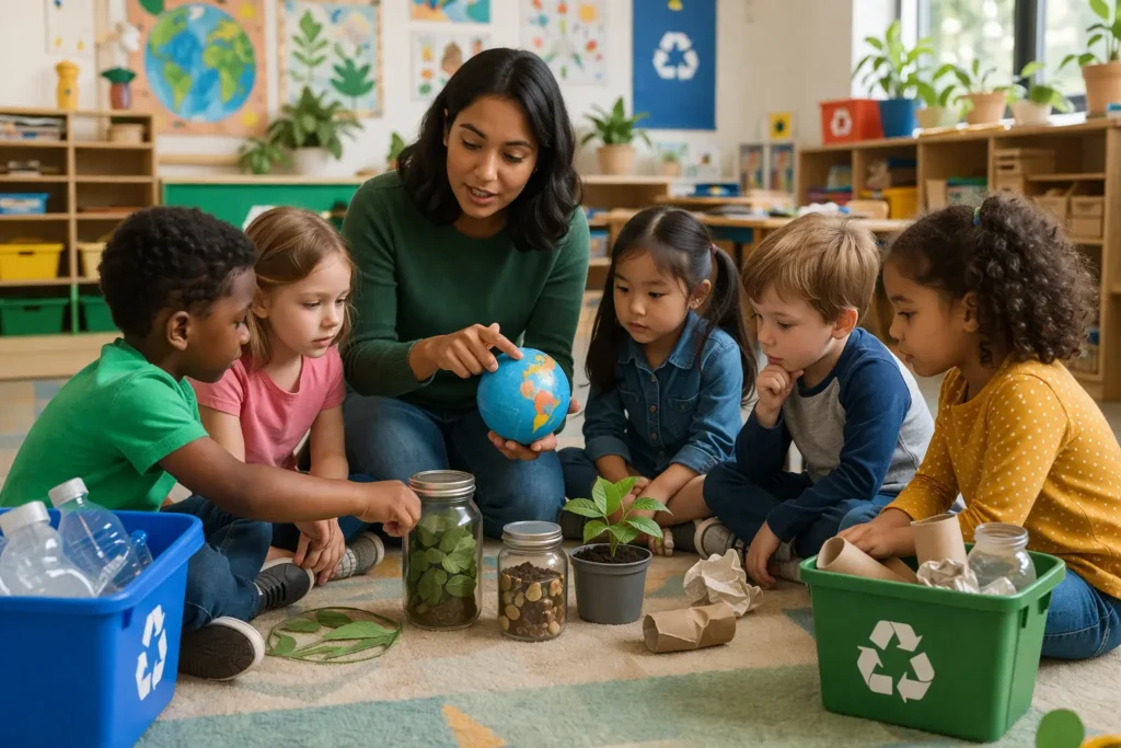 Teacher connecting each topic directly to everyday decisions.