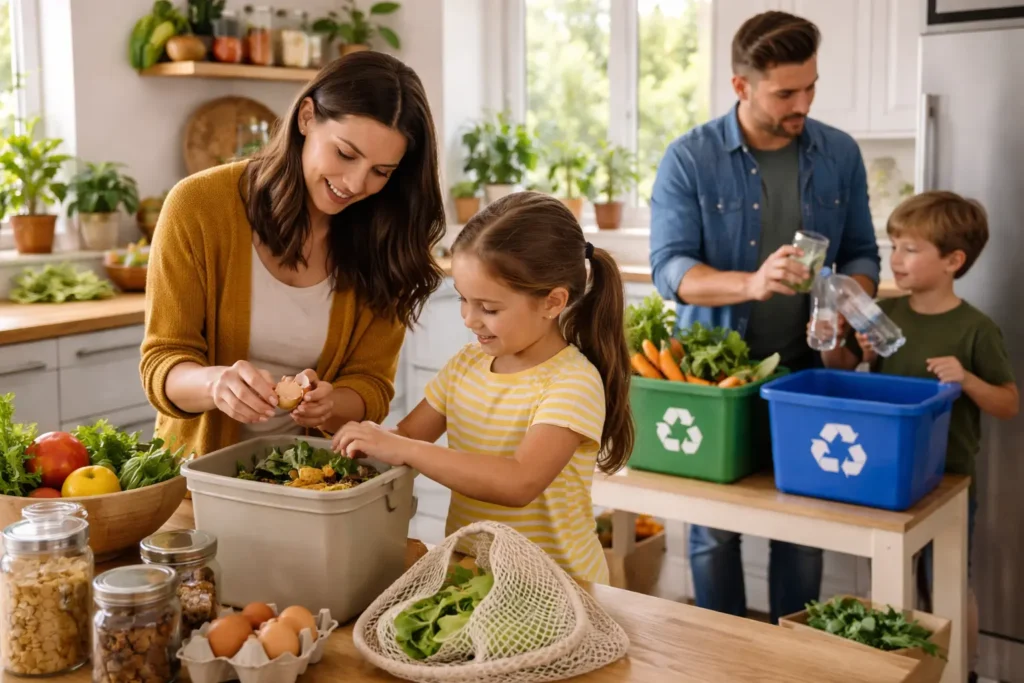 Promoting environmental awareness at home